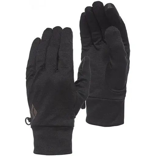 Рукавиці Black Diamond LightWeight Wooltech Gloves Antracite XL (1033-BD 801006.0001-XL)