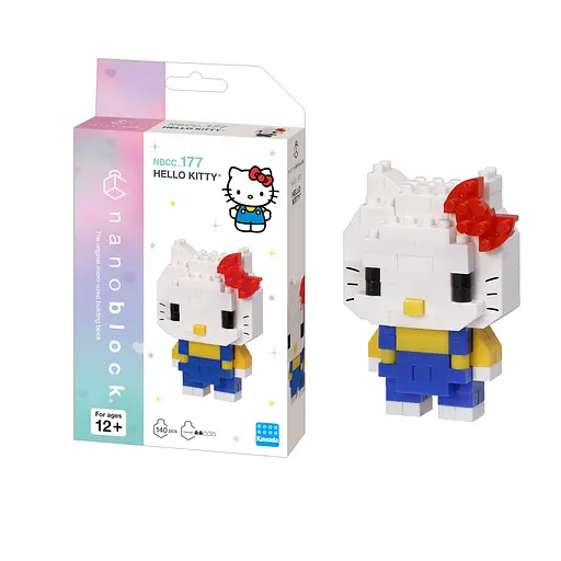 Конструктор Nanoblock Хелоу Китти 140 элементов (124148) - фото 3