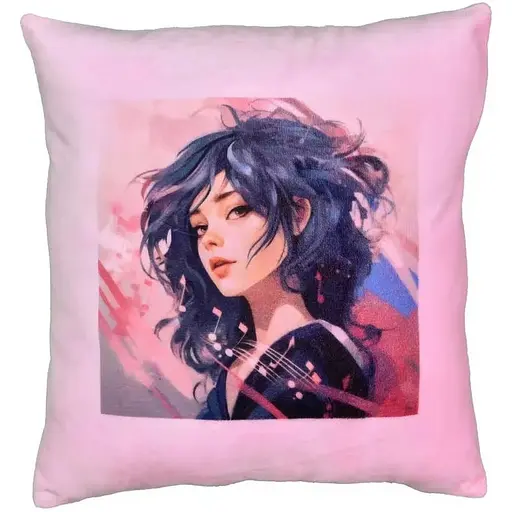 Плюшевая подушка Ритм души Strateg 60730 Розовый - фото 1