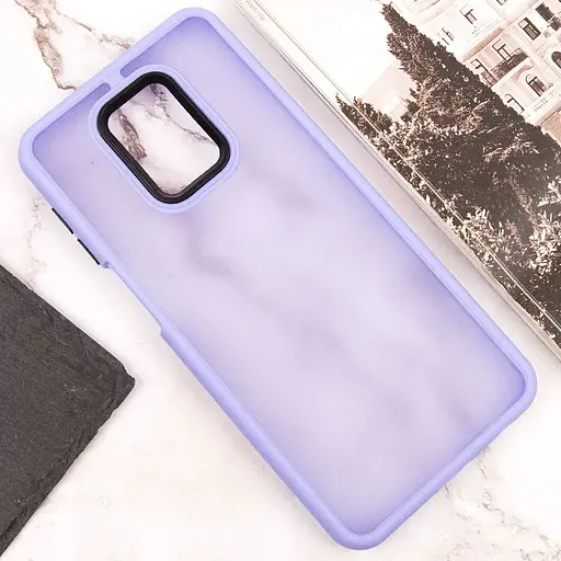 Чехол TPU+PC Lyon Frosted для Xiaomi Redmi Note 9s / Note 9 Pro / Note 9 Pro Max Purple - фото 4