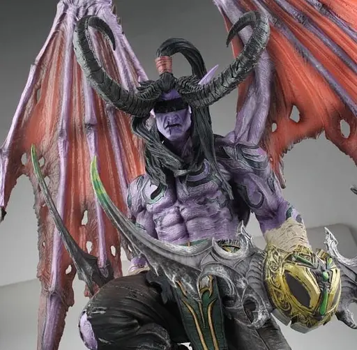 Фигурка Leco WOW World of Warcraft Охотник на демонов Иллидан Carnival Limited Edition 55 см WOW IS 100 - фото 5