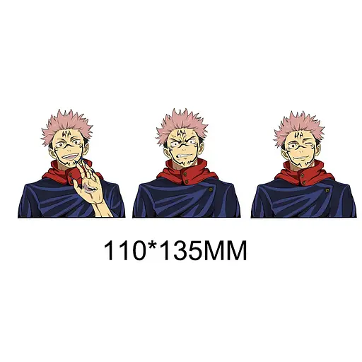 Голографічна наклейка Магічна битва Jujutsu Kaisen Юдзі Ітадорі hs 51 - фото 1