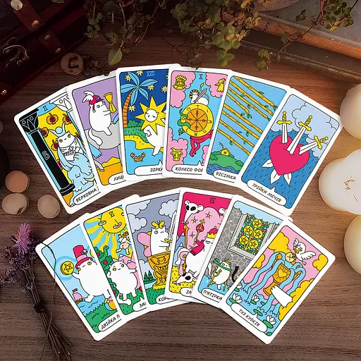 Карти Таро Orner Котяче таро - фото 5