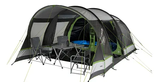 Намет п'ятимісний High Peak Garda 5.0 Light Grey/Dark Grey/Green (11823) 928662 - фото 5