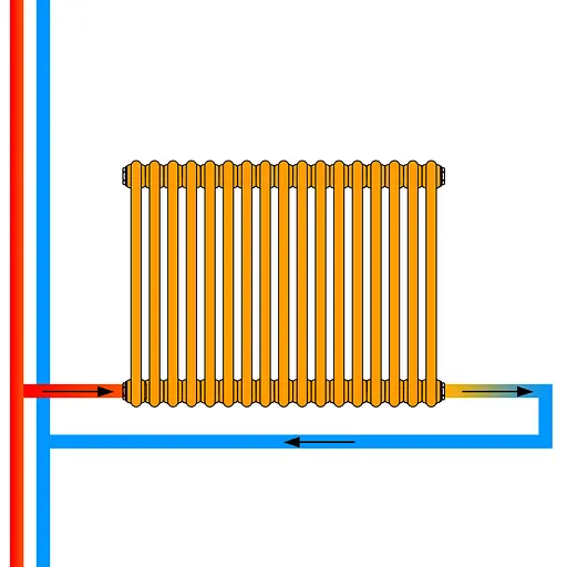 Вертикальний радіатор Navin Calidum 3-17 785х600, anticor, білий 10-012033-4880, Білий - фото 6