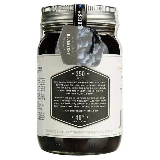 Віскі Midnight Moon Moonshine Blueberry 40% 0.35 л - фото 2