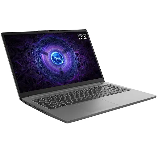 Ноутбук Lenovo 15.6 LOQ 15IAX9/Intel i5-12600HX/16GB/512SSD/RTX 3050 6GB/DOS/Luna Grey (83GS00U6RA) - фото 3
