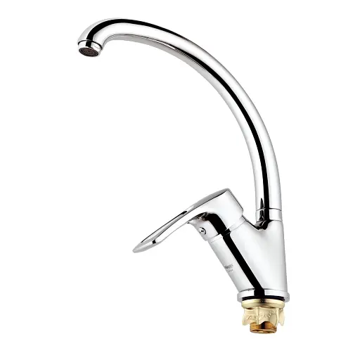 Змішувач для кухні Zegor DYU4-A279 одноважільний Хром 30412 - фото 2