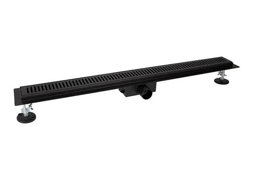 Линейный трап Qtap Taurus FA800MBLA из нержавеющей стали, с сухим затвором QTTAUFA800MB - фото 1