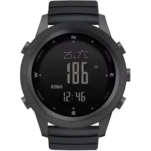 Тактические часы North Edge Apache 46 Rubber Black (17236)