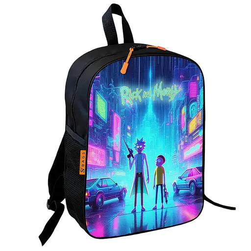 Рюкзак школьный детский Рик и Морти «Rick and Morty» 36х27 см для мальчика (01093)