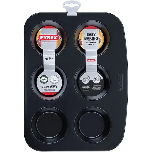Форма Pyrex Glide для мафінів 6 шт. (GL06BU6/8046) - фото 3