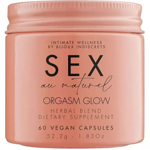 Натуральная пищевая добавка для повышения либидо Bijoux Indiscrets Sex au Naturel - Orgasm Glow