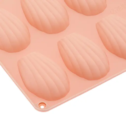 Форма силиконовая для выпечки печенья Мадлен на 18 ракушек 32х24х1.4 см C381, Kitchen Master Бежевый 87171 - фото 8