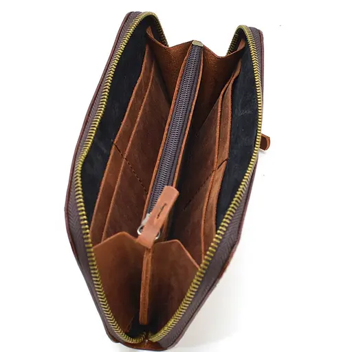 Кожаный мужской клатч TARWA 20х9х2.5 см sum0026292 - фото 2