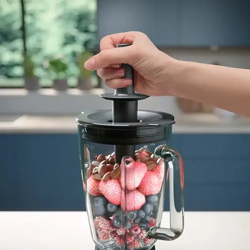 Блендер Philips Series 5000 стационарный 1200 Вт черный (HR3030/00) - фото 8