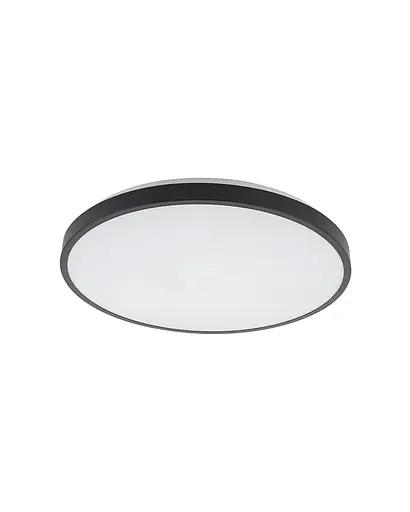 Світильник стельовий Nowodvorski 10972 Agnes Round LED Pro 1x22W 4000K 1800Lm IP44 чорний - фото 2