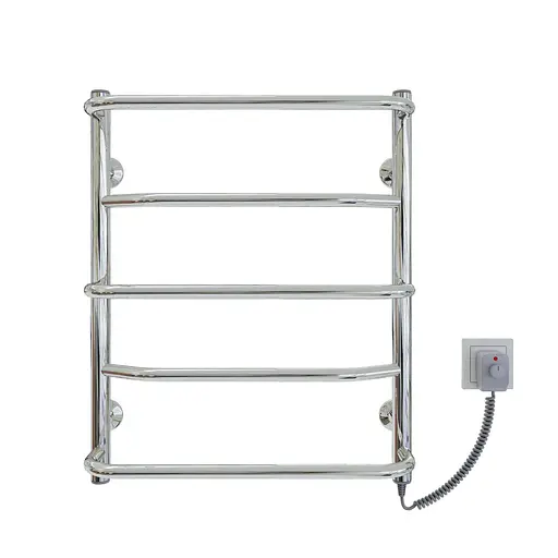 Електрична рушникосушарка Kosser Микс 600x530/5 ЕR рег. ДМ03ER, Хром, Праве - фото 2