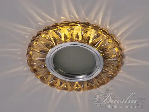 Шляхетний, довершений, врізний точковий світильник з вбудованим світл. - фото 3