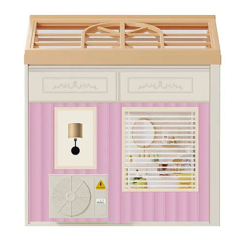 Конструктор-румбокс Mini House серии Интерьер - Ванная комната (8009) - фото 2