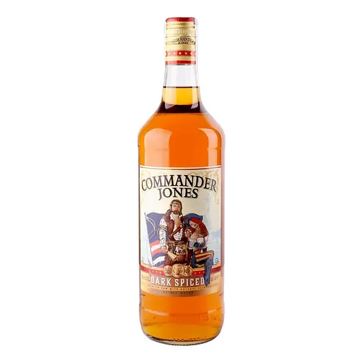 Напій на основі рому Commander Jones Dark Spiced 35% 1 л