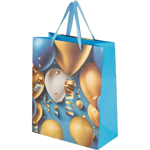 Пакет подарунковий Large Air balloons 760400ML Синій - фото 1