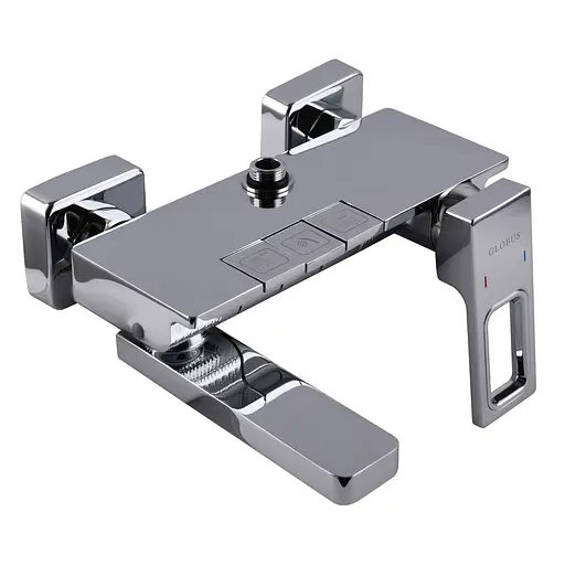 Душова система Globus Lux PIANO GLPN-0099 з верхньою та ручною лійкою для ванної кімнати стильний комплект для душу - фото 6