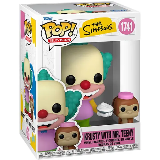 Набір фігурок Funko Pop! серії Сімпсони S11 - Красті Клоун і Тенні (86410) - фото 2