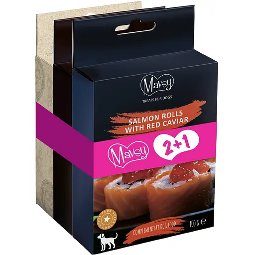 Ласощі для собак Mavsy Сет №11 Freeze dried+ Refined jerky 2+1 (FDLS001)