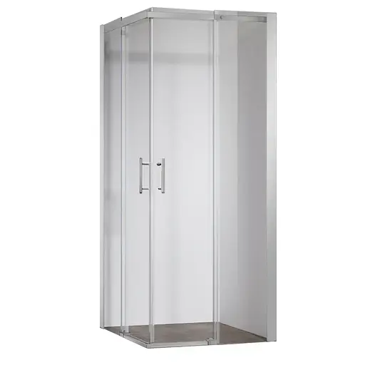 Душевая кабина без поддона Koer SR SC03 -90x90x200-TR-01 прозрачное стекло Easy Clean 6 мм, хром KR5356, Универсальная, прозрачная, хром - фото 1
