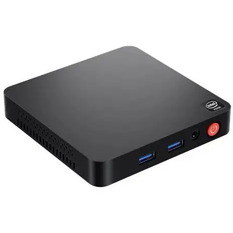 Неттоп Beelink Thin T5 Black Celeron N4020 4Gb DDR4 64Gb SSD UHD Graphics 600 GLan 3xUSB 3.2 2xHDMI Windows 11 Pro (BLT5N4020464BK_W6)