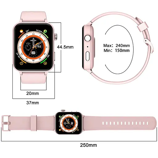Годинник Blackview R30 Pro Pink - фото 7