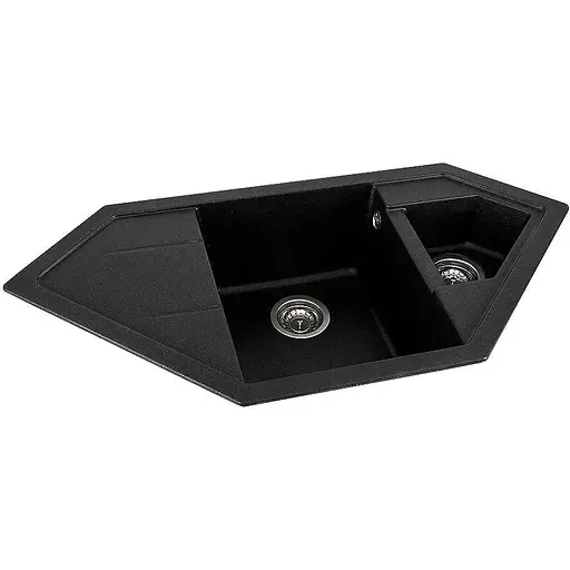 Кухонна мийка Interline Indigo black - фото 2