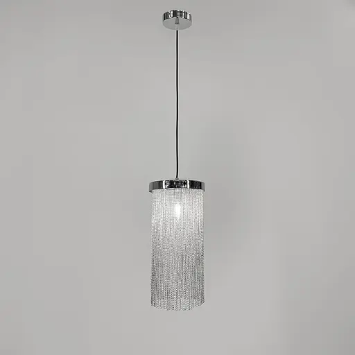 Підвіс у хромованому корпусі із металевими ланцужками Line.F MJ 190/1 SL - фото 2