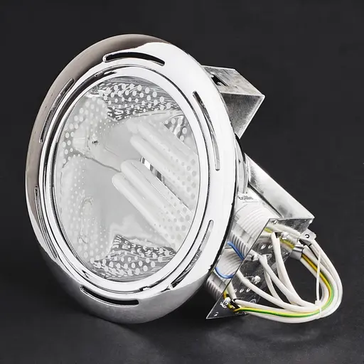 Светильник Downlight потолочный Brille 166013 DL-01 CH/2x26W врезной