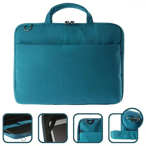 Сумка для ноутбука Tucano 14" Darkolor Light Blue (BDA1314-Z) - фото 10