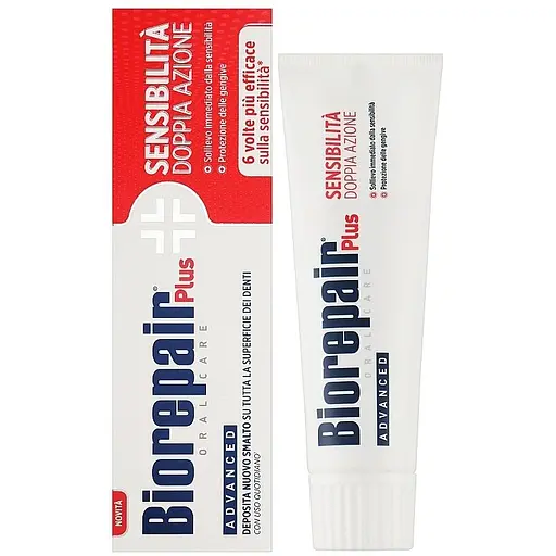 Зубна паста Biorepair Plus Екстра позбавлення чутливості 75 мл