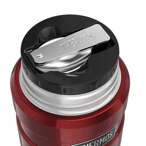 Термос пищевой Thermos Stainless King 470 ml Red - фото 5