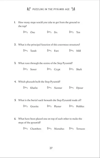 Riddle of the Sphinx. An Ancient Egyptian Puzzle Book - фото 9