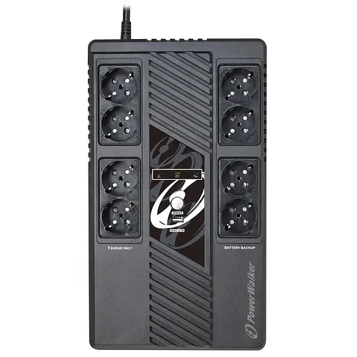 Пристрій безперебійного живлення PowerWalker VI 1000 MS (10121162) - фото 3