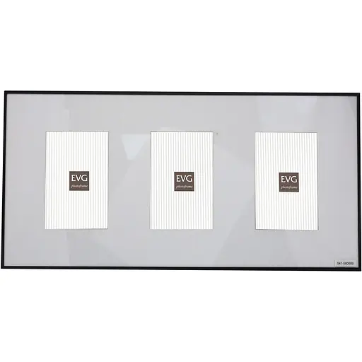 Фоторамка EVG Onix A03 Collage 3 Silver 10 x 15 см (A03 COLLAGE 3 Silver) - фото 1