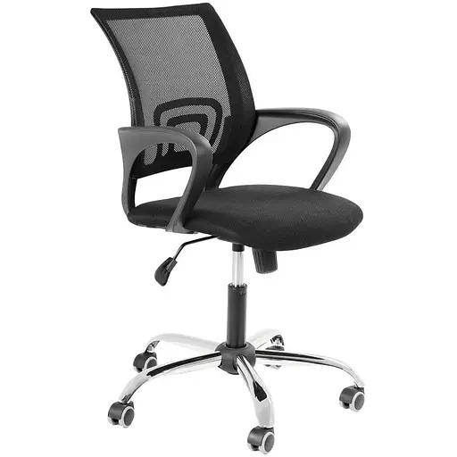 Кресло Веб Хром сиденье А-2/спинка Сетка черная