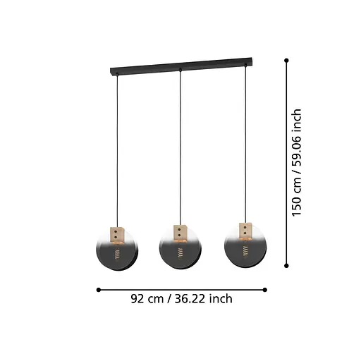 Підвіс MILLENA EGLO 390142 - фото 2