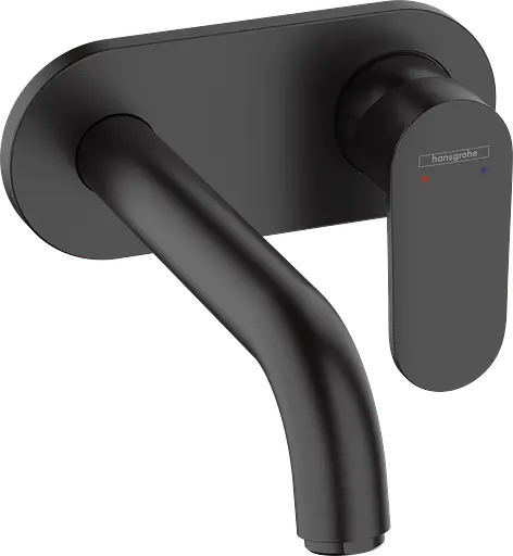 Смеситель для раковины Hansgrohe Vernis Blend 71576670 черный матовый - фото 1