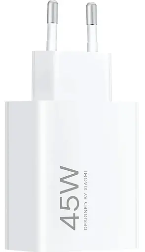 МЗП Xiaomi блочок 45W USB-A Turbo (BHR07SLEU) white UA