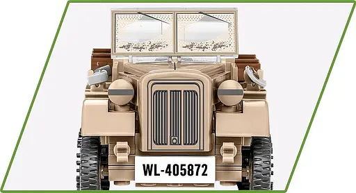 Конструктор COBI German half track vehicle Sd.Kfz10 DEMAG D7 1:35 2273 - фото 6