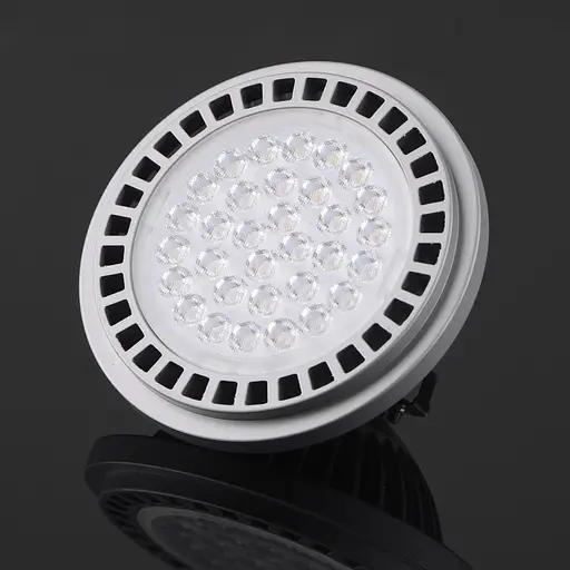 Лампа Brille світлодіодна LED G53, 15W 32 pcs CW AR111-A DC12V SMD3020 - фото 3