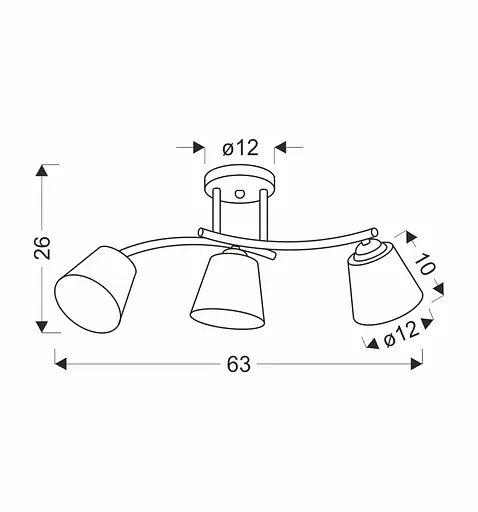 Люстра Candellux 33-22639 Greco - фото 2