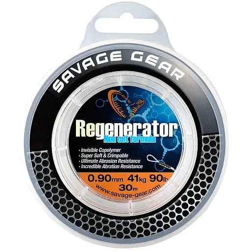 Повідцевий матеріал Savage Gear Regenerator Mono 30m 0.60mm 43.5lb/20kg Clear