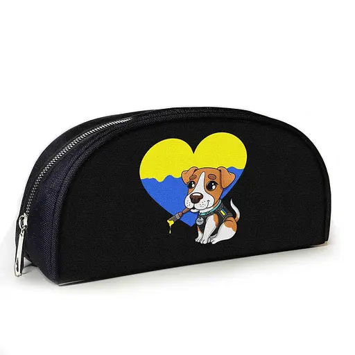Пенал шкільний з принтом Пес Патрон 23х10х8 см з принтом для хлопчика (3832)